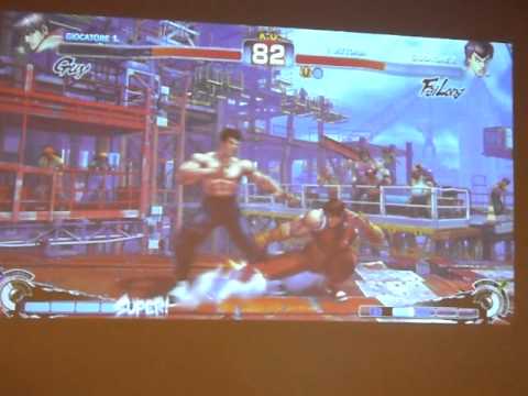 SSFIV - The king of Baretto II -  Steppedfrenz (Guy) vs Johnca (Fei Long)