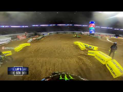 GoPro: Malcolm Stewart | 2021 Monster Energy Supercross | Houston 3 | 450 Main Event Highlights