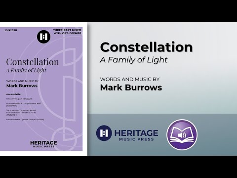 Constellation (Three-part Mixed) | Mark Burrows