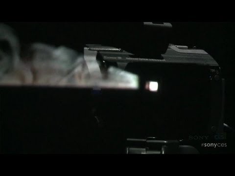 EXCLUSIVE DEBUT: Sony Projector Handycam Debut - HDR-PJ760V