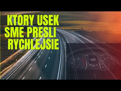 Nový úsek D1 Hričovské podhradie - Lietavská Lúčka TEST časť 2.