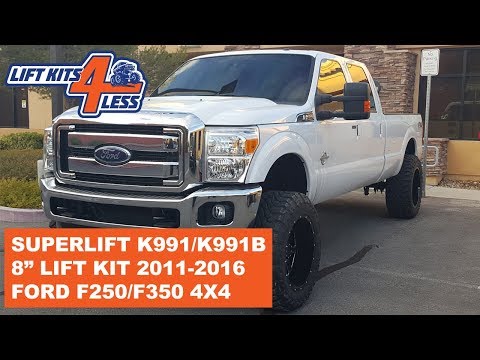 SuperLift K991 | 8" Suspension Lift Kit | 2011-2016 Ford F-250/F-350 4x4