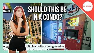 Citizen upset over value meal vending machine placed in condo
