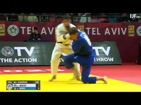 Grand Slam Tel-Aviv 2023. Day 1. 60 kg. 1/4. AGHAYEV Balabay (AZE) - AVERSA Simone (ITA)