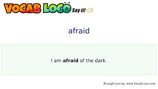 Video thumbnail for afraid