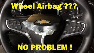 How To Replace Steering Wheel Airbag 2016 Chevy Malibu 2016-2019