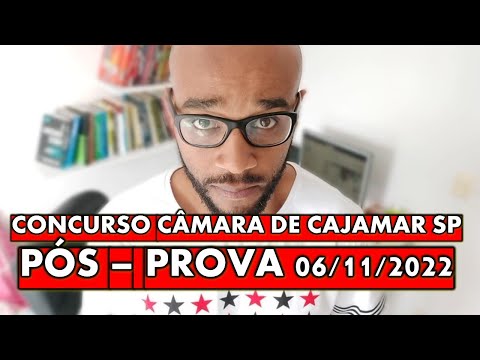 Concurso Câmara de Cajamar SP PÓS-PROVA 06/11/2022 FOI MUITO FÁCIL MESMO OU DIFICIL DEMAIS ?