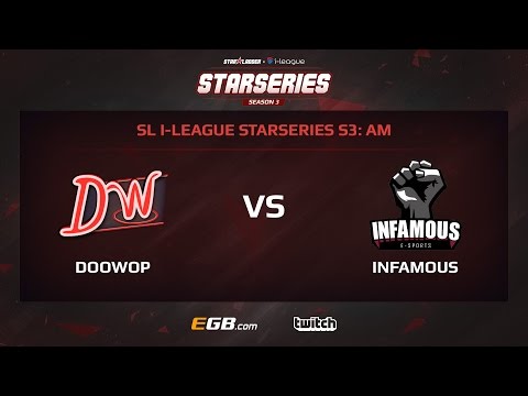 DooWop vs Infamous, Game 2, SL i-League StarSeries Season 3 AM