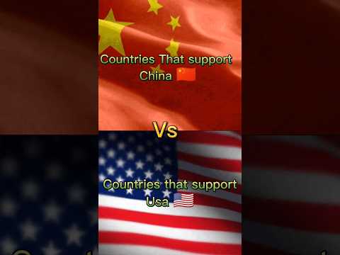 Countries that support china vs usa #shorts #india #russia