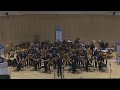 Choreography by Robert Sheldon, performed by the Inverclyde Schools Wind Orchestra
