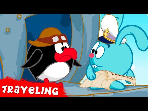 KikoRiki 2D | Breathtaking episodes about Traveling | Cartoon for Kids