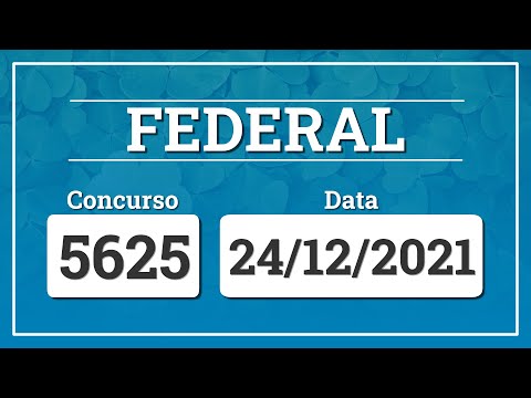 Capa de LOTERIA FEDERAL 5625