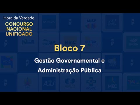 Hora da Verdade CNU – Bloco 7: Contabilidade Pública - Prof. Gilmar Possati