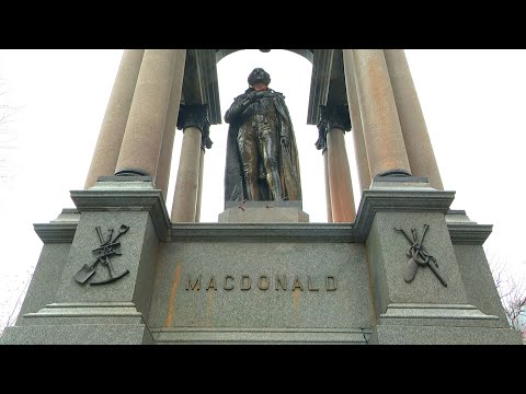 Beheaded John A. MacDonald statue will not return: city of Montreal | APTN News