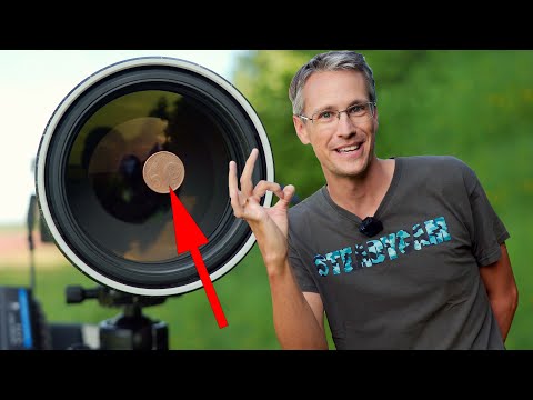 Staub im Objektiv - UND NUN? Ich klebe 5 Cent auf mein Objektiv