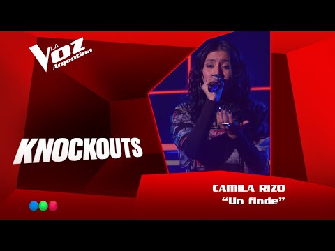 Camila Rizo - “Un finde” - Team Luck Ra - Knockouts - La Voz Argentina 2025