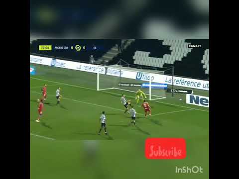 Tino Kadewere's goal against angers fc Angers 0-1 lyon
