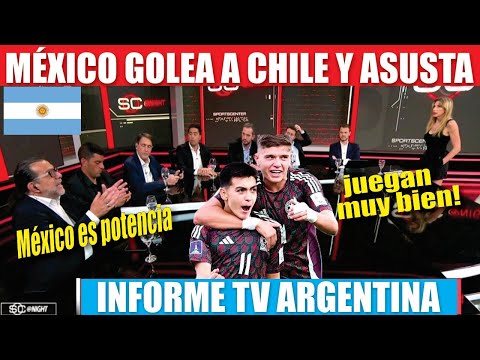 MEXICO UNSTOPPABLE AT U-20 WORLD CUP - THROWS CHILE 4-1!! ARGENTINE AND CHILEAN TV IMPRESSIONS!!!