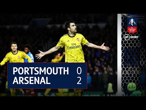 Portsmouth v Arsenal (0-2) | FA Cup Highlights