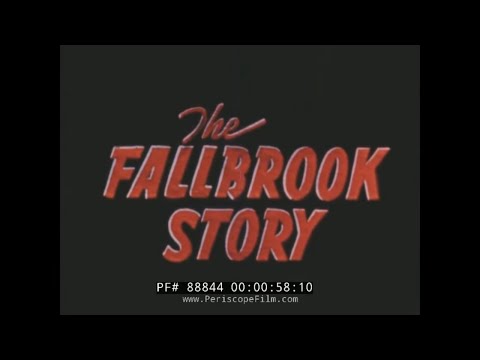 FRANK CAPRA'S LOST COLD WAR MOVIE  "THE FALLBROOK STORY"  88844