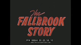 FRANK CAPRA'S LOST COLD WAR MOVIE  "THE FALLBROOK STORY"  88844