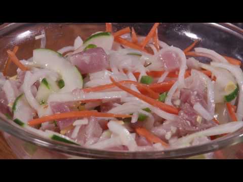 Raw fish, Chinese style