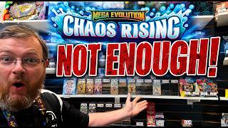 Chaos Rising's Product Shortages - Pokemon is Still WAY Behind!
