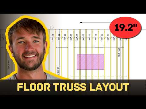 How to Mark Lay Out For Floor Trusses | Fast, Accurate Layout Marks