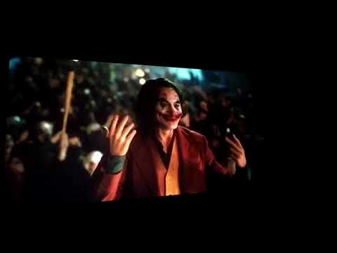 JOKER IMAX blood smile scene theater reaction