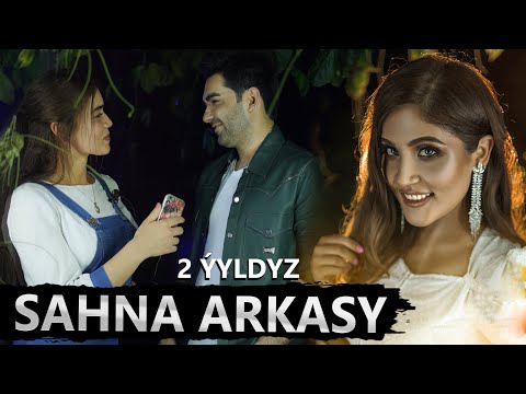 2 ÝYLDYZ bilelikde Sahna arkasy (backstage) Farhat Orayew bilen Abadan Halmedowa