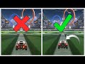 The Difference Between GOOD And BAD Camera Settings In Rocket League