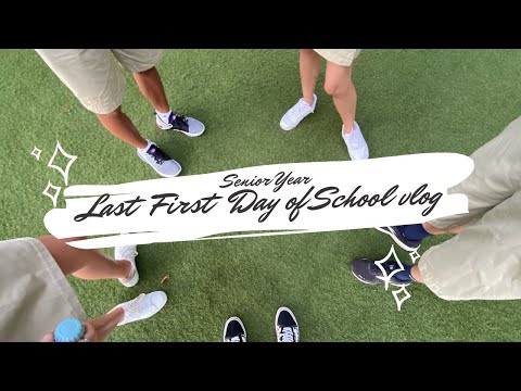 Last "First day of school" vlog (international school version) / 국제학교 학생 고등학교 마지막 학교 첫날 브이로그