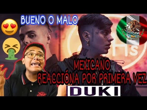 MEXICANO REACCIÓNA POR PRIMERA VEZ A |DUKI FT DREFQUILA - SIN CULPA|¶