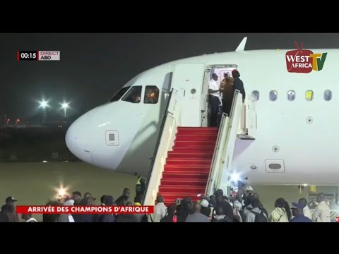 L'ARRIVÉE DES GAÏDÉS SUR LA TERRE DE LA TERANGA | Toute l'Afrique de l'Ouest célèbre les Lions