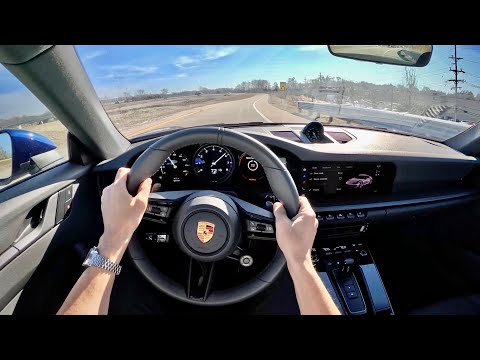 2022 Porsche 911 Carrera (PDK) - POV Test Drive (Binaural Audio)