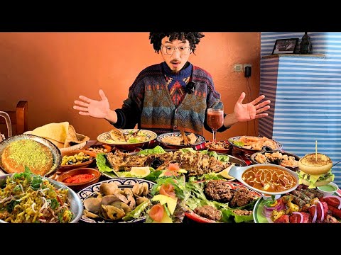 We ate the whole city of Tanger!! ???????? Food Tour Morocco
