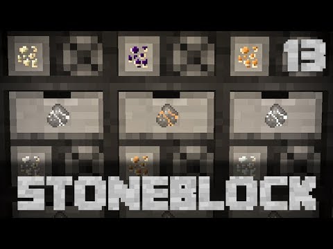 StoneBlock Modpack Supporter Server Ep. 13 Xnet Item Processing