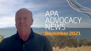 APA Advocacy News - December 2021