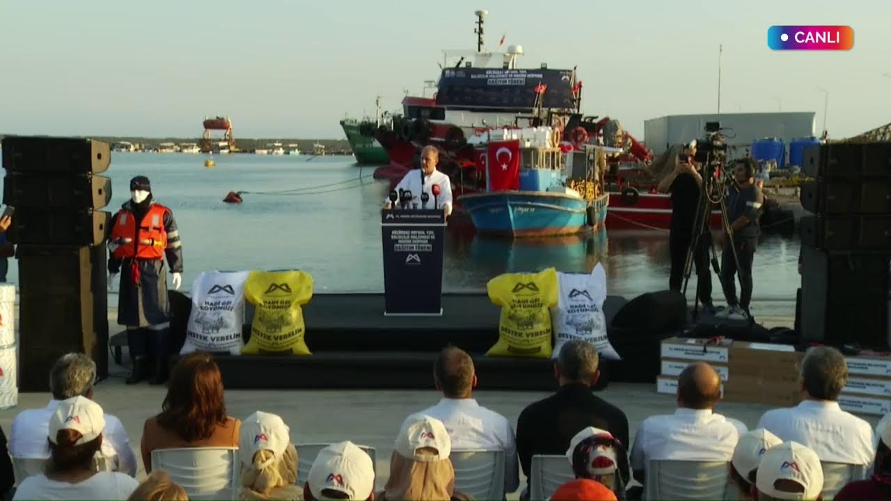 Küçükbaş Hayvan, Yem, Balıkçılık Malzemesi ve Ekipman Dağıtım Töreni | #Canlı