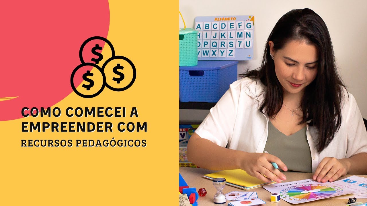 Como eu comecei a empreender com recursos pedagógicos