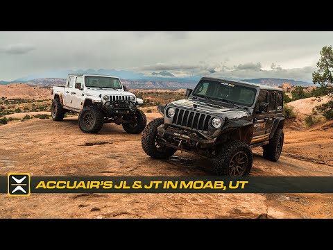 AccuAir's Dynamic Lift Kits for Jeep® JL & JT Take on Moab