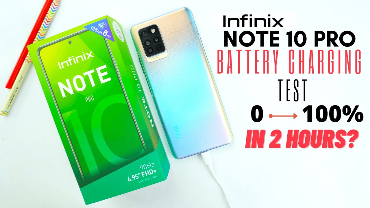 Infinix Note 10 Pro Battery Charging Speed Test