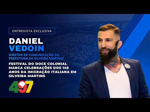 Entrevista com o Diretor de Comunicação da Prefeitura de Silveira Martins - Daniel Coradini Vedoin