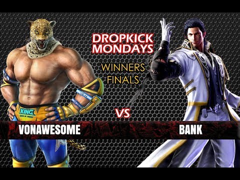 T7 - Bank (Shaheen/Claudio) vs Vonawesome (King) - Dropkick Mondays 12/04/17
