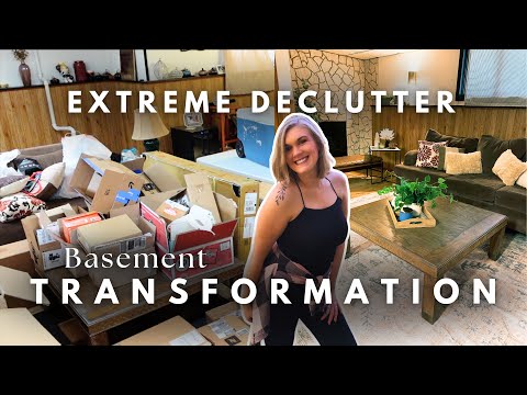 , title : 'Extreme Basement Declutter / a much needed transformation / Part 1'