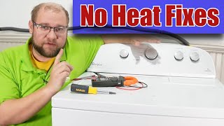 Whirlpool Dryer Won't Heat - 8 Ideas to Fix Your Dryer Not Heating