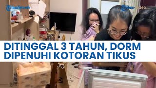 VIRAL Dorm Mahasiswa di China yang Dipenuhi Kotoran Tikus, Ditinggal 3 Tahun karena Corona