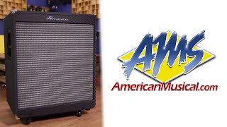 Video thumbnail for Ampeg PF410HLF Overview - Ampeg PF410HLF Portaflex Bass Guitar Cabinet by American Musical Supply