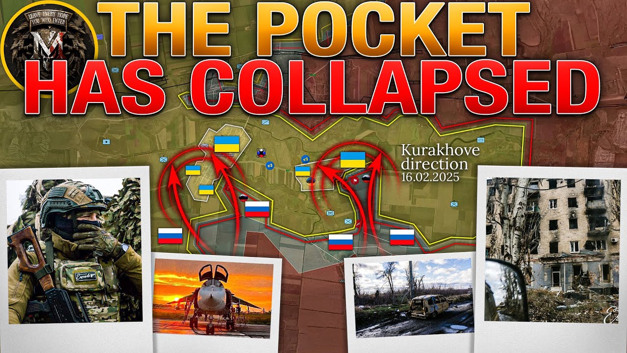 🤝Relations Normalize🔄⚠️Defense Collapsing🚀Russians Ready To Strike Kostiantynivka🎯 MS For 2025.02.16