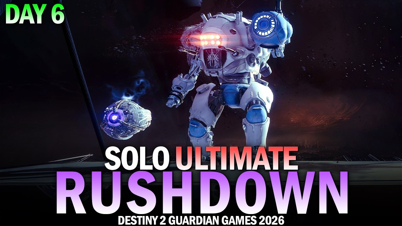 Solo Ultimate Rushdown (Day 6) - Stormdancer's Brace Warlock [Destiny 2]